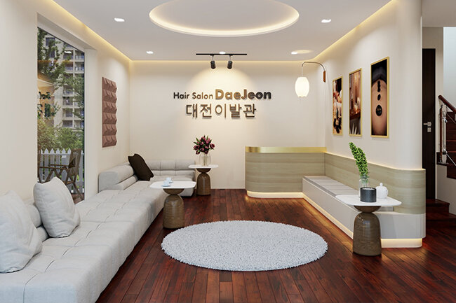 Thiết Kế Cửa Hàng Tóc Tại Quảng Ngãi