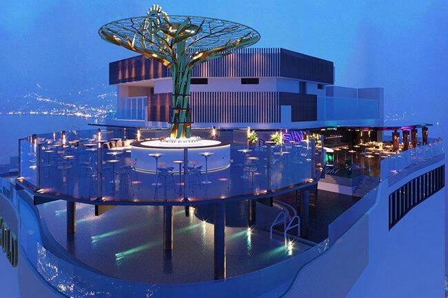 Thiết Kế Nhà Hàng Sân Thượng Tại Quảng Ngãi