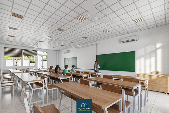 Thiết Kế Nội Thất Trường Học Tại Quảng Ngãi