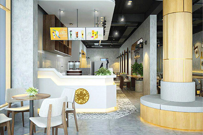 Thiết Kế Quán Trà Sữa Tại Quảng Ngãi