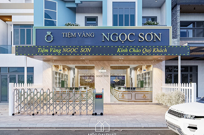 Thiết Kế Tiệm Vàng Tại Quảng Ngãi